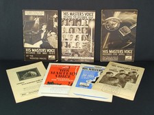 9x HIS MASTER'S VOICE