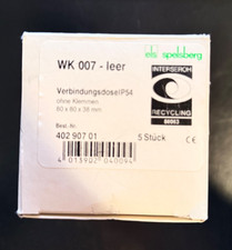 Spelsberg Abzweigkasten 400V M16 grau IP54 WK 007 leer