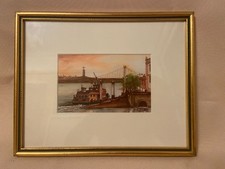 Aquarellgemälde Original