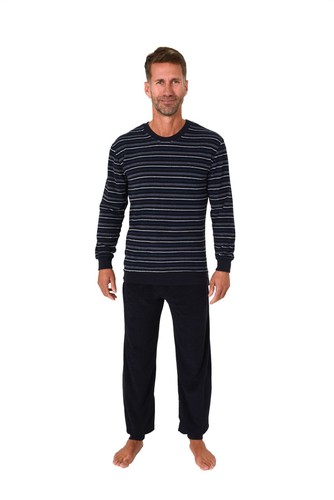 Herren frottee schlafanzug - frottee,