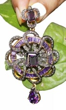 Anhänger 3,35ct Rosenschliff