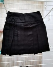 Kilt Schottenrock  Damen  Schwarz  Gr.32 Inch