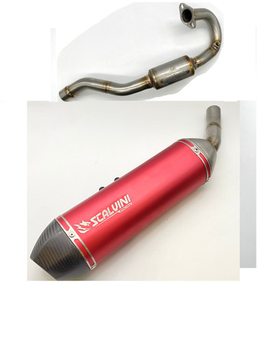 Scalvini auspuff komplett beta - auspuff,