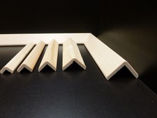 Winkelleisten Fichte, Kiefer, Eiche, weiß lack Winkel Eck- Holzleisten Stk 100cm
