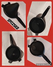 Tupperware Spitzsieb schwarz