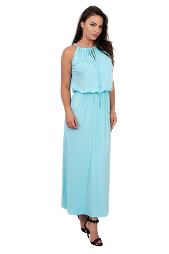 Mintgrünes boho kleid - mintgrünes, boho-kleid