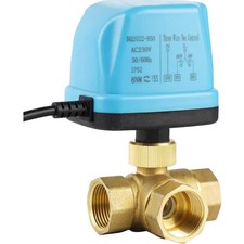 3-Wege Motorkugelhahn DN25 G1