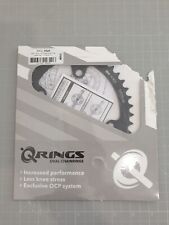 Rotor Aldhu 3D+ QRings Kettenblatt BCD110x4 innen 42t schwarz