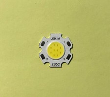 3W, 5W, 10W COB LED Power Chip rund,länglich, kaltweiß,warmweiss,neutralweiss