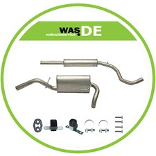 Komplette Auspuffanlage VW LUPO 1.0- 1.4 (50PS, 60PS) 1998-2005 Schalldämpfer