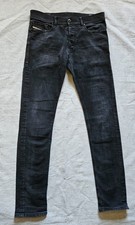 Diesel Jeans Tepphar Hose Stretch W 32 L 34 schwarz 