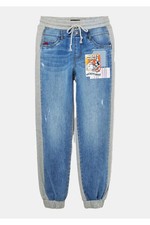 Desigual Damen Jeans XL Mickey