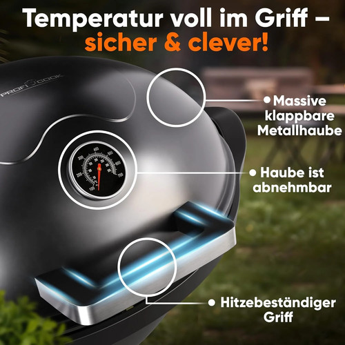 Proficook elektrogrill - proficook®, |
