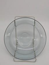 Holmegaard Glasteller Kristallglas aus Dänemark Designer signiert 1961 Vintage