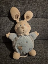 Spieluhr Hase Nicotoy Hellblau Knoten Ohren Unbespielt Neuwertig ,voll funkt. f.