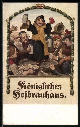 Künstler ludwig von - künstler-ak,