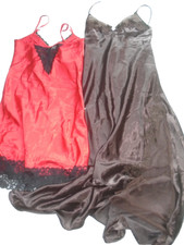 2 Sexy Satin Nachthemd