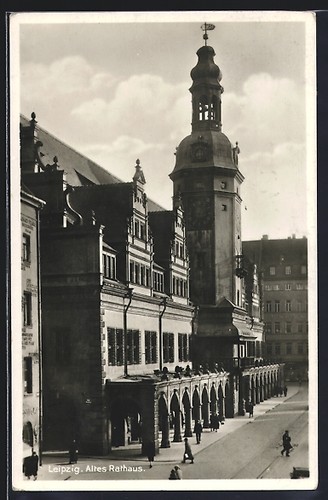 Leipzig altes rathaus - altes,