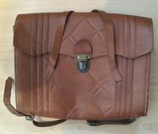 50er Jahre Ledertasche