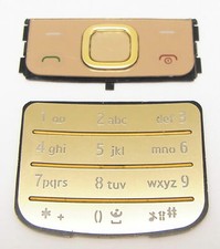für Nokia 6700 Classic 6700C Gold Tastatur Keypad Tastaturmatte Tastenmatte Set