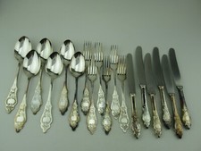 Frühstück Dessert Besteck 18 Teile ║ R&B  Ostfriesenmuster Robbe Berking║90║D95