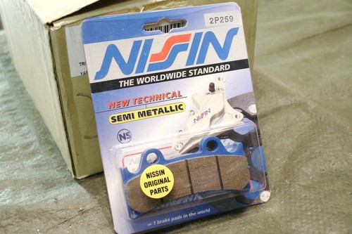 Nissin bremsbeläge 259 - bremsbeläge, 2p-259