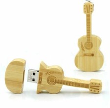 USB Stick Gitarre Violine Holz
