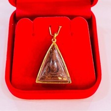 Phra Somdej Nang Phaya Pim Sangkhati Gravur Gold Echt Wasserdicht Gehäuse Damen