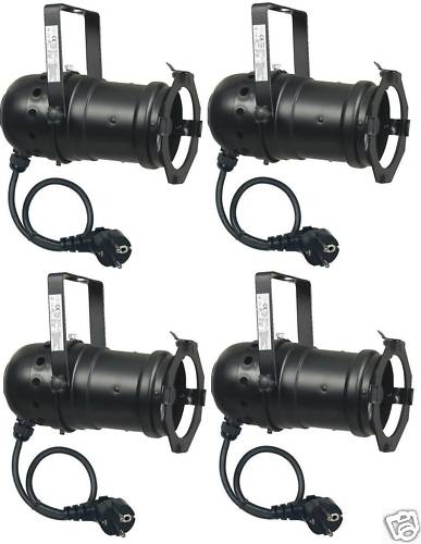 Par spot schwarz mit - par-30,