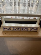 Wandregal Hängeregal mit Schubladen 46 cm lang 9 cm tief