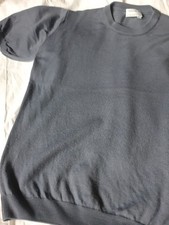 Kurzarm Wollpullover von Peter Hahn Gr. M 38 40 Bleu Pure Wool