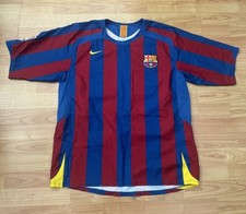 Herren Nike Barcelona 05/06 Heimtrikot Large Messi