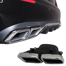 2-er Set Auspuff-Endrohre