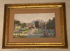 Blick auf Salzburg, Schloss