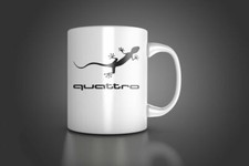 AUDI QUATTRO Tasse, AUDI QUATTRO GECO personalisierte BECHER, AUDI GECO...