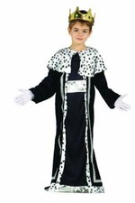 König Kostüm Kinder -Krippenspiel Jungen Drei Könige Kaspar, Melchior, Balthasar