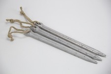 Zeltheringe,  3x   Wehrmacht 2. WK Aluminium unterschiedliche Hersteller