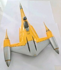 Star Wars Episode 1 Naboo Fighter, Licht + Sound funktionieren Hasbro 1998 TOP