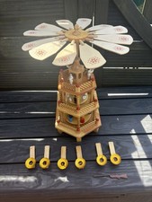 Erzgebirge Holzpyramide 3