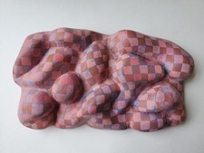 Skulptur Stuck Gips Acryl Abstrakt Gudrun Freder Amorph Figur