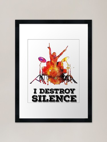 Destroy silence drums - destroy,