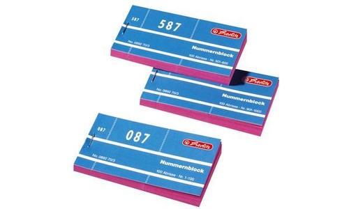 Herlitz nummernblock nummern - herlitz,