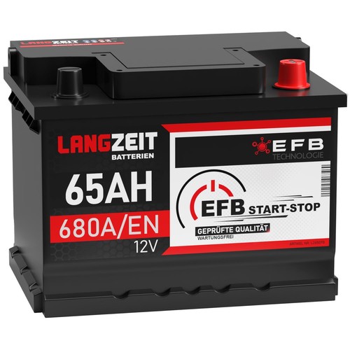 Langzeit efb batterie - 65ah, 12v