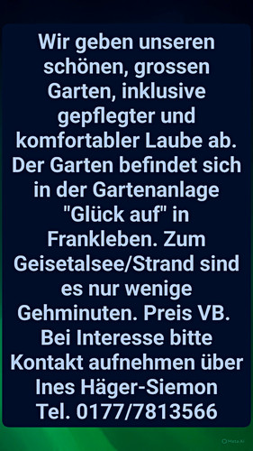 Schöner grosser