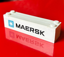 Lego Maersk Line Container Ship 10155 Container mit Sticker auf beiden Seiten