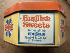 Blechdose Eduscho English Sweets- 70er Jahre Selten