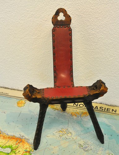 Vintage dreibein stuhl - vintage,