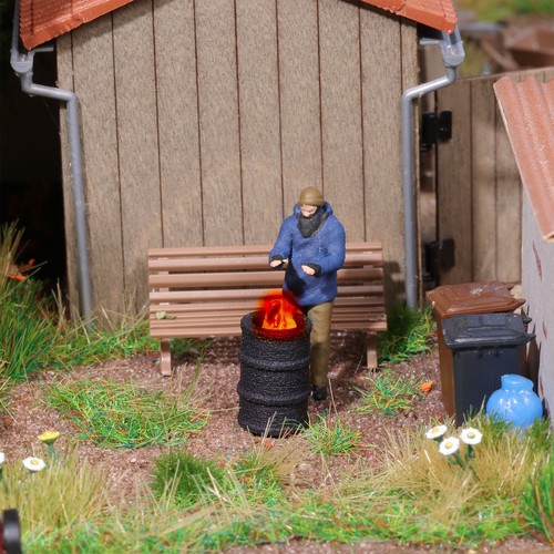 Busch 5434 feuertonne - 1:87,