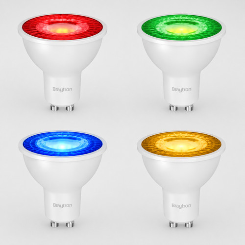 Gu10 led rot - 2x,