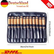 12 tlg Profi Hohlbeitel